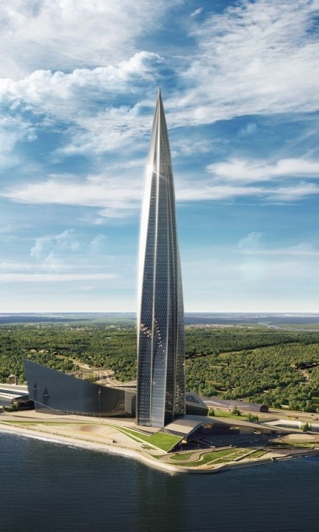 Lakhta Center edificio más alto de europa
