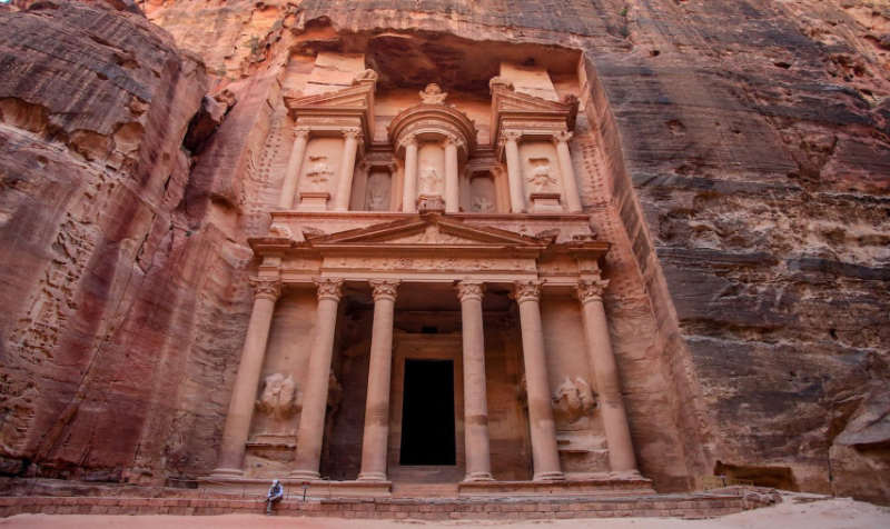 Petra Jordania - 7 maravillas del mundo moderno